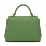Favrila Women’s Green Structured Satchel Handbag - Image 4