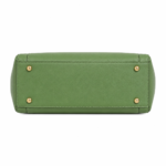 Favrila Women’s Green Structured Satchel Handbag - Image 2
